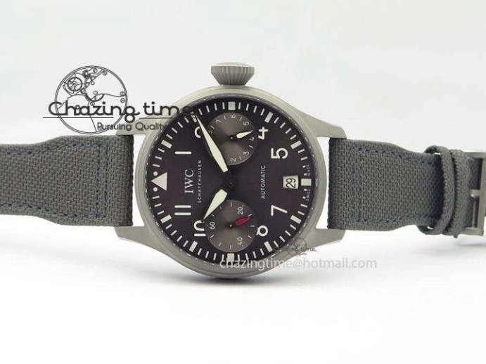 MIROTIME 0329 SunProtective Big Pilot Real PR IW500910 “Patrouille Suisse” ZF 1:1 Best Edition On Gray Nylon Strap 7278